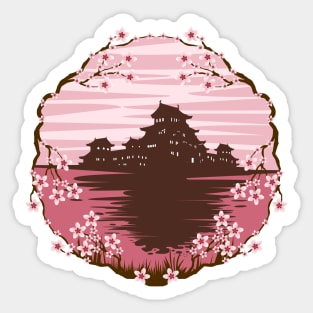 Pink Blossom Sticker